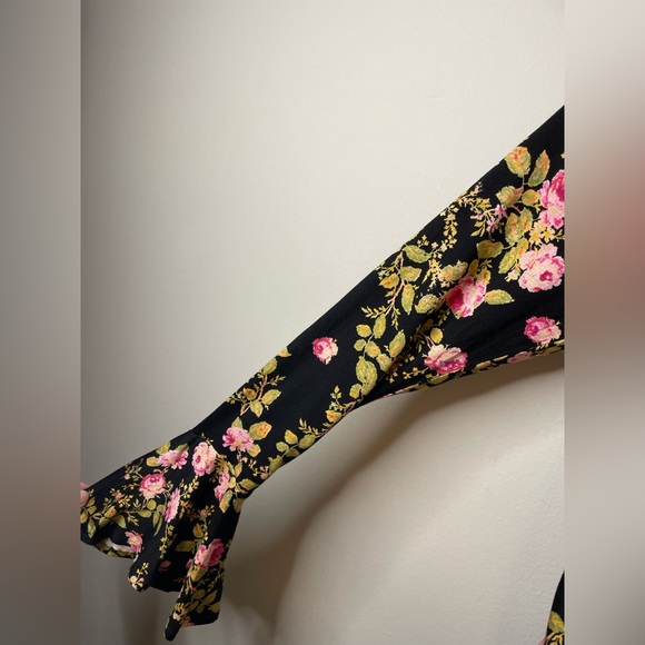 NWT Free People Sample Piece Lone Star Bias Floral Dress - Picture 10 of 15